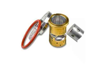 Piston/Sleeve Coupling 3,5cc On Road 9Ports Long Stroke Rear Exhaust CNC Piston + Underhead
